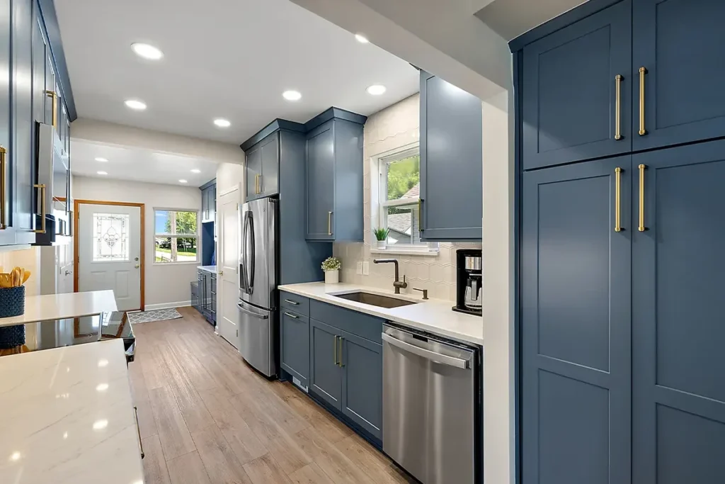Custom cabinetry and countertops in a San Diego kitchen remodel