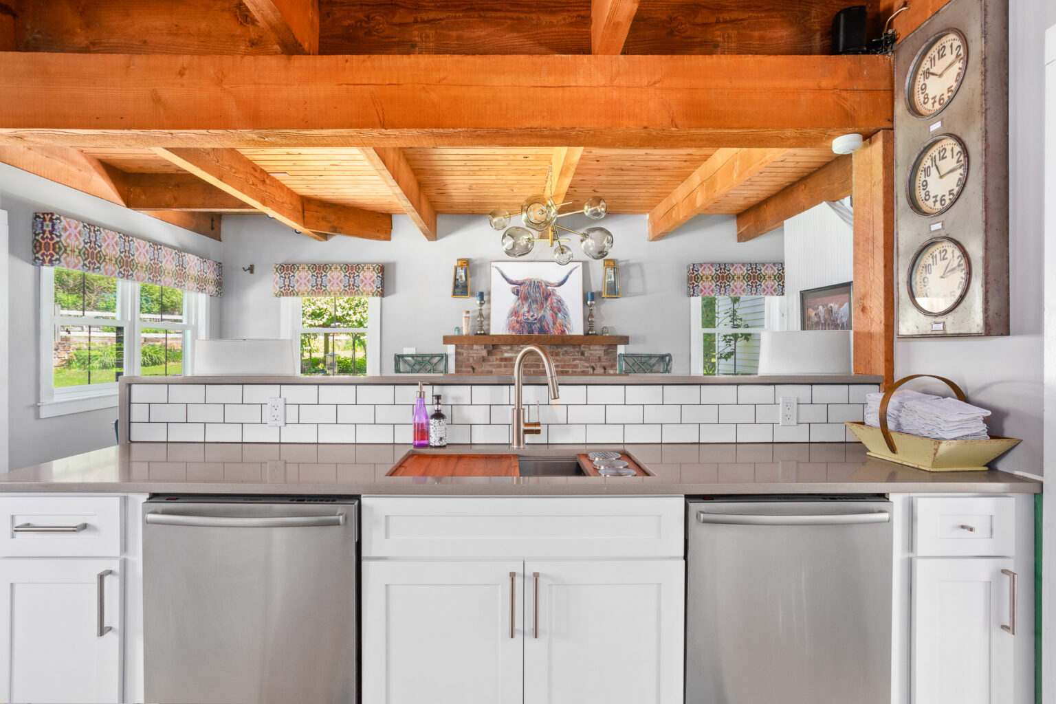 Newly remodeled kitchen in San Diego by Freedom Flooring & Interiors