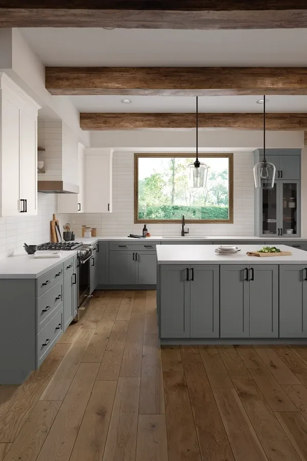 Finished kitchen remodel by Freedom Flooring & Interiors