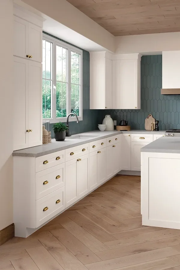 Cabinetry and countertop detail