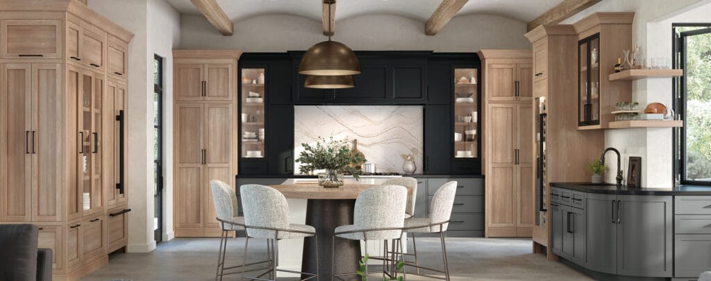 Premium kitchen flooring and finish samples